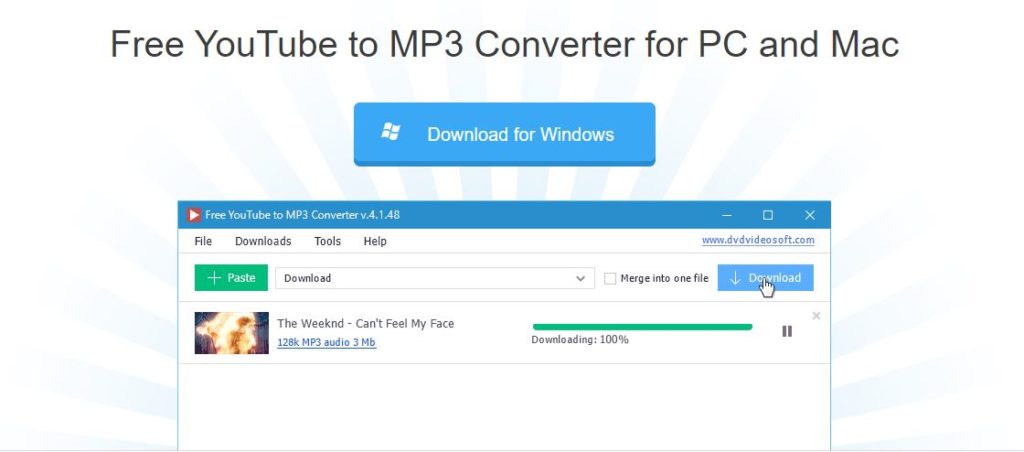 Free Youtube To MP3 Converter