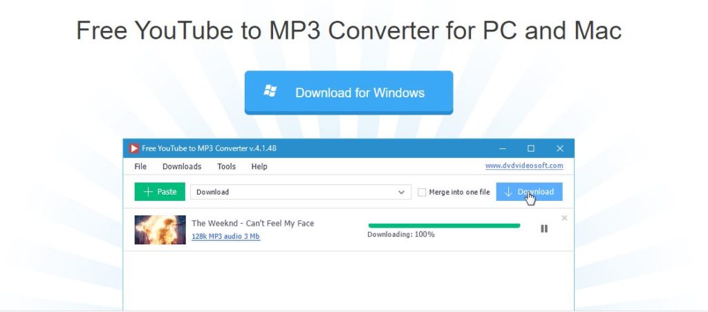 Youtube gratuit à Mp3 Converter