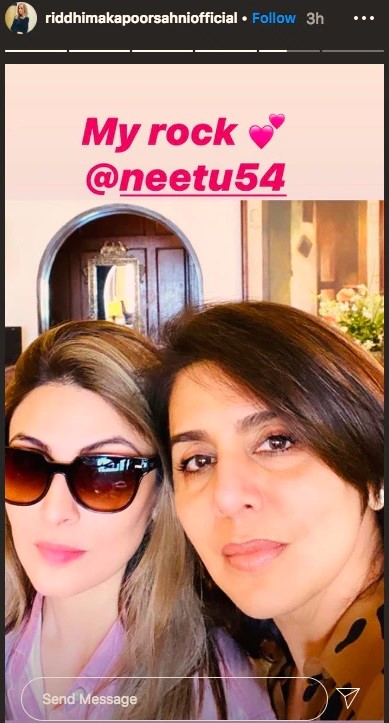 Riddhima Kapoor and Neetu