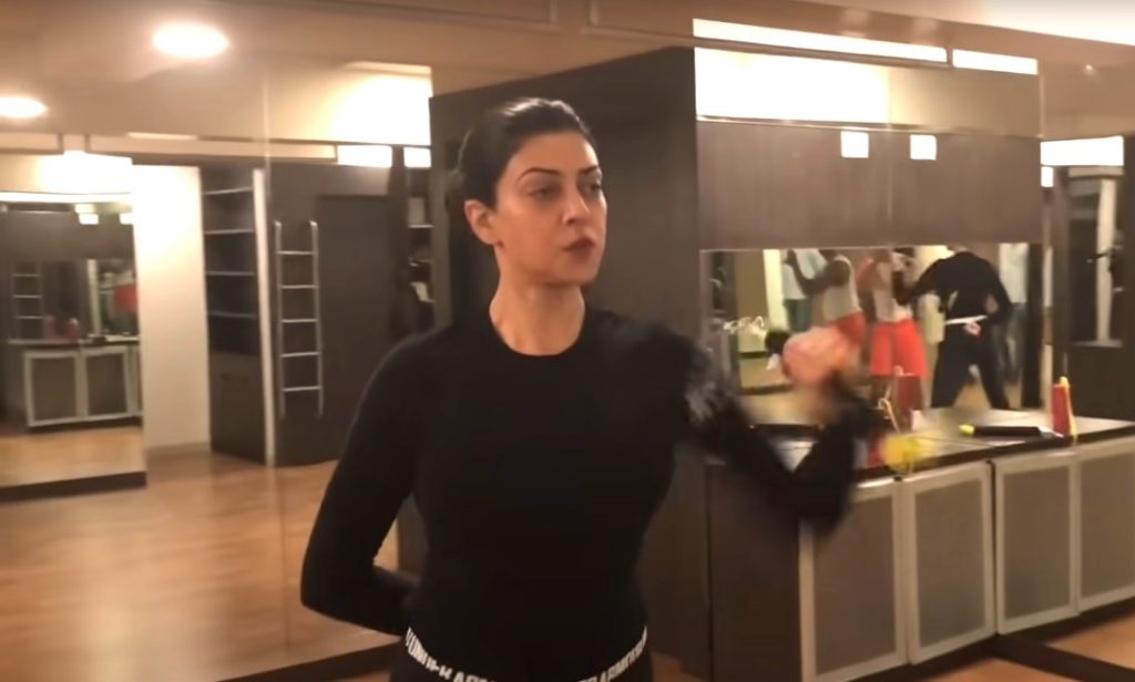 Sushmita Sen And Her Nunchaku Technique