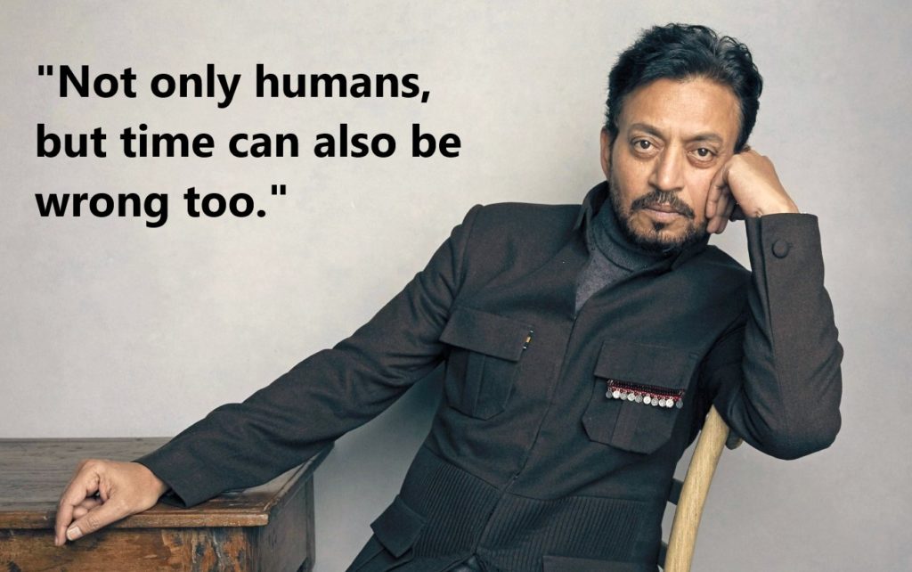 dialogues of Irrfan Khan