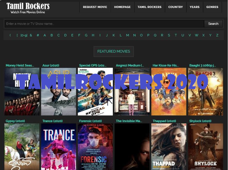 tamilrockers website 2020