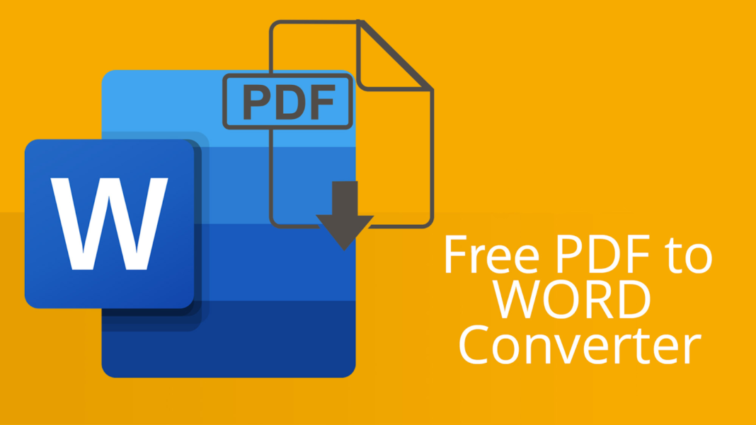 convert pdf to word document free online