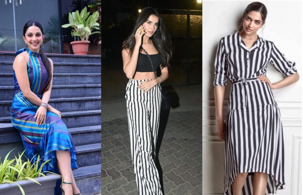 Deepika Padukone, Kiara Advani And Tara Sutaria In the sexy Striped Outfits