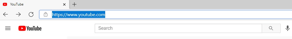 Youtube web sitesini aç