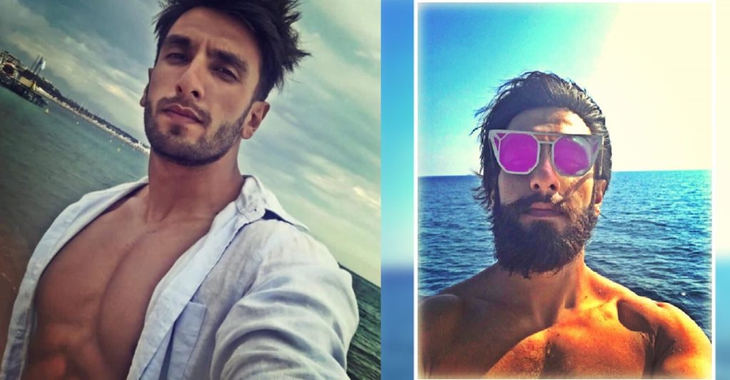 Ranveer Singh’s Sunkissed Photos at the beach