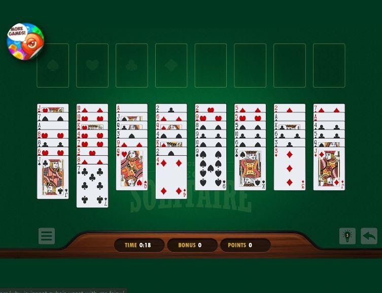 FreeCell Solitaire Card Game