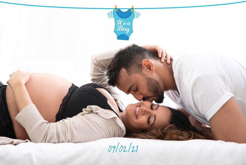 Anita Hassanandani and Rohit Reddy welcomed a baby boy