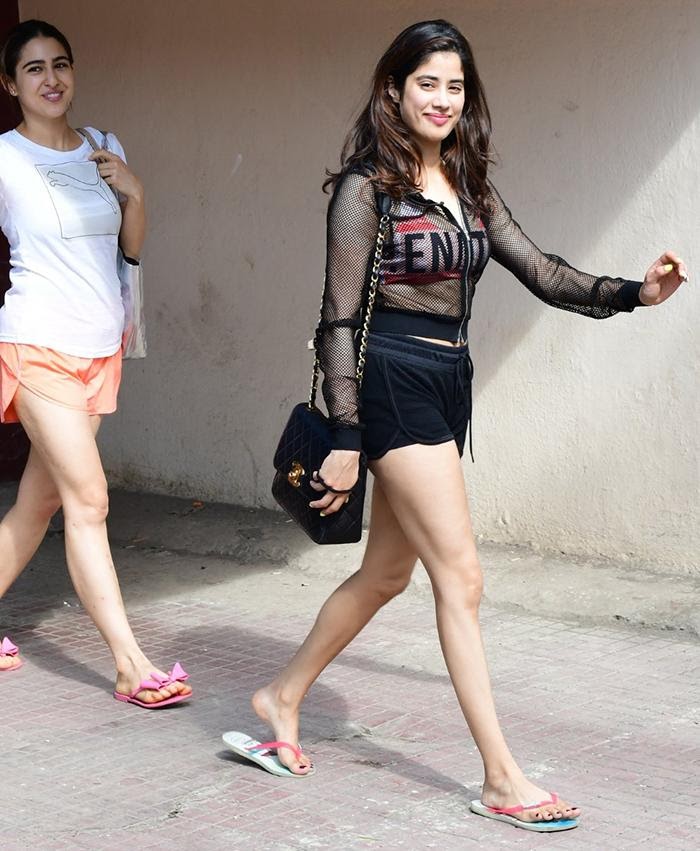 Janhvi Kapoor gym