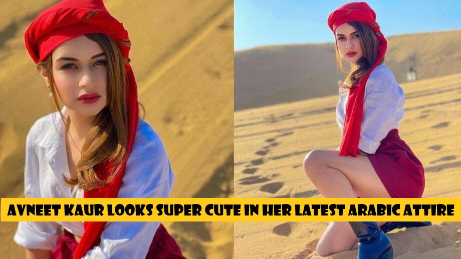 Avneet Kaur looks super cute in her latest Arabic attire