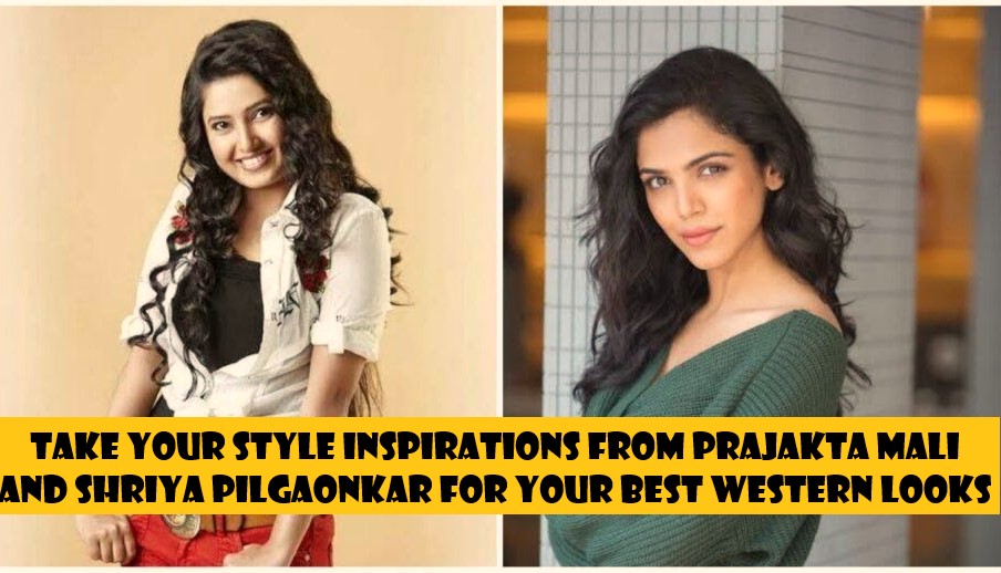 Prajakta Mali And Shriya Pilgaonkar Western Looks