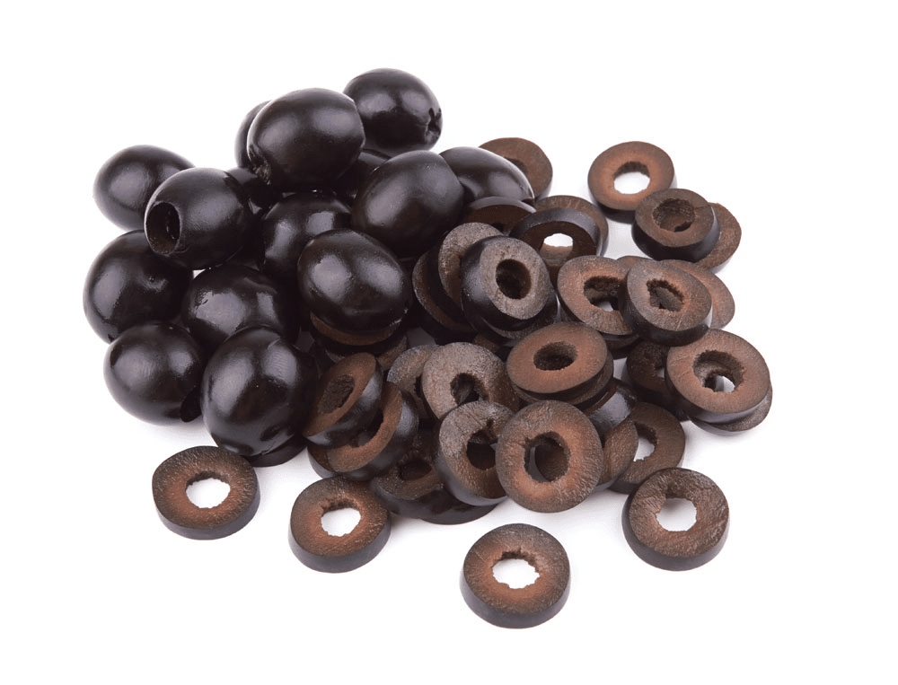 black olives