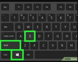 snip image using keyboard hack