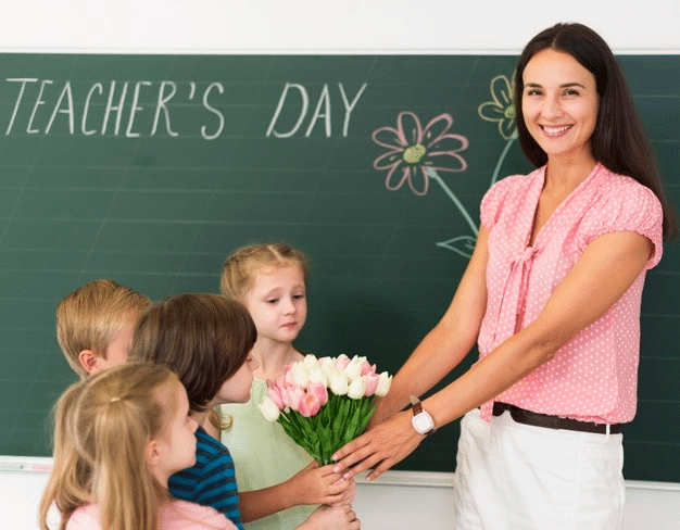 Wie feiert man den Lehrertag?