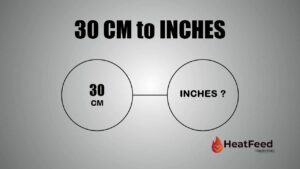 30 cm to inches