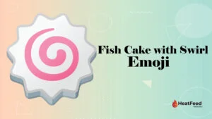 fish cake with swirl emoji