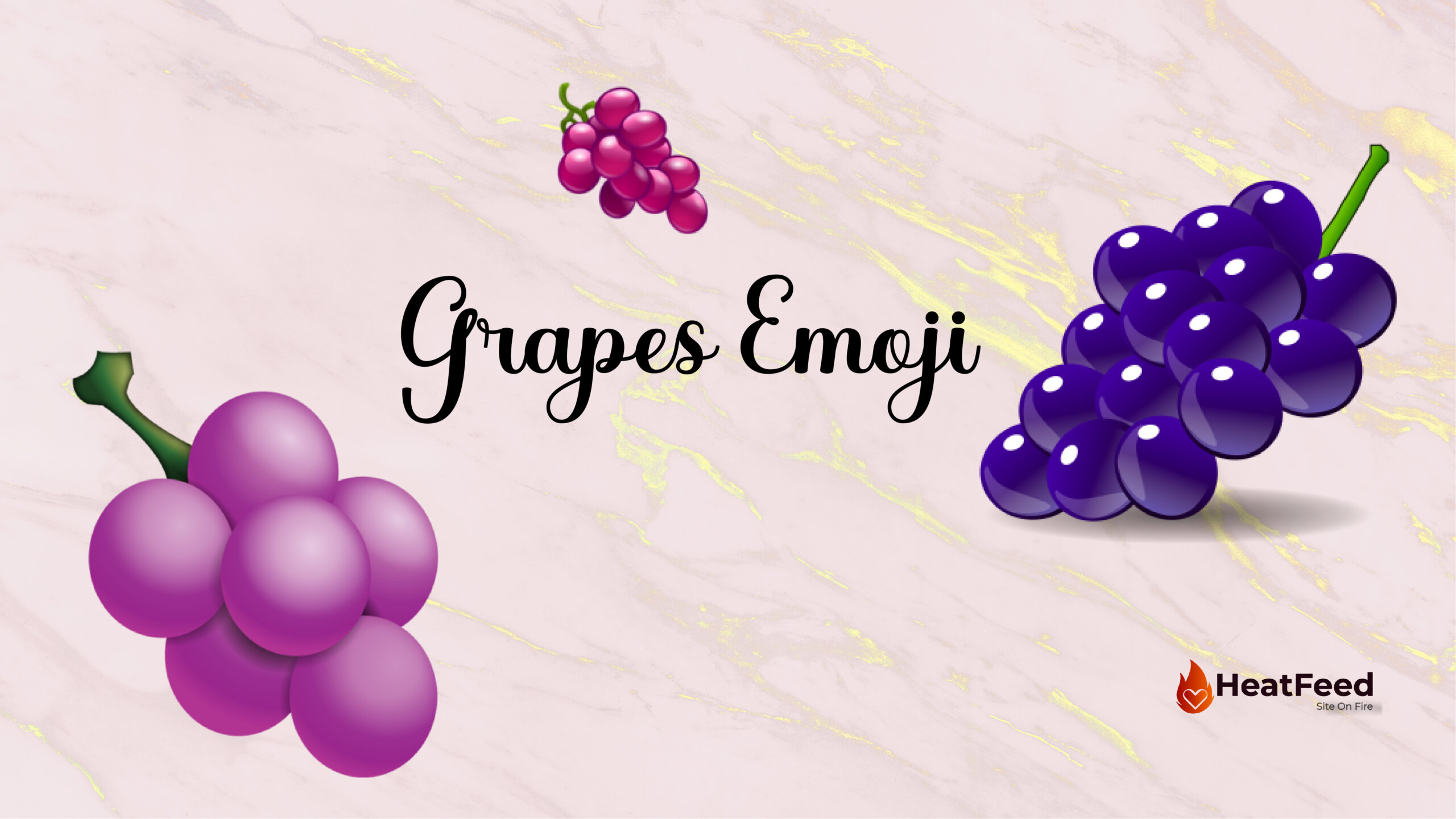 🍇 Grapes Emoji ️Copy And Paste 📋 Heatfeed