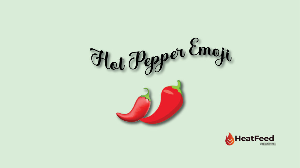 hot pepper emoji