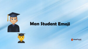 Man Student Emoji