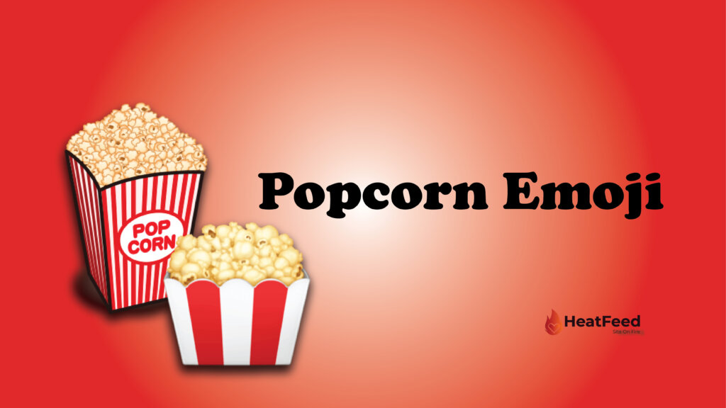 popcorn emoji