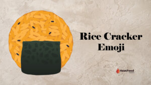 rice cracker emoji