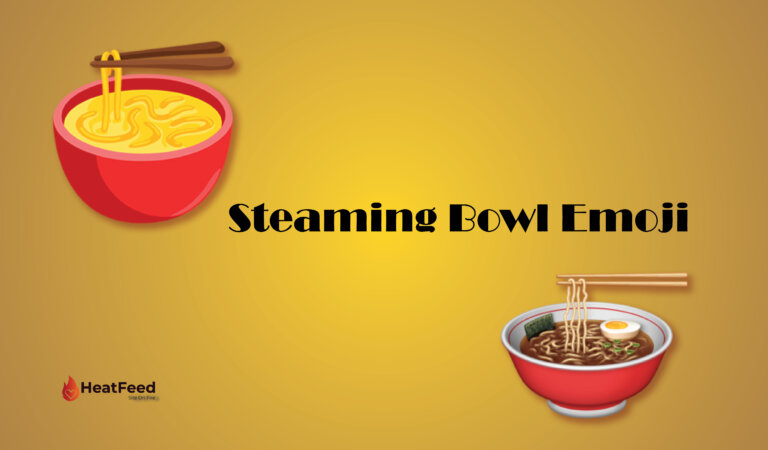 🍜 Steaming Bowl Emoji 🍜 Steaming Bowl Emoji