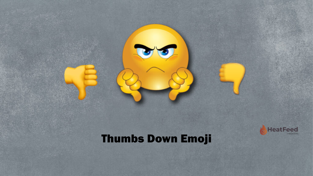 thumbs down emoji