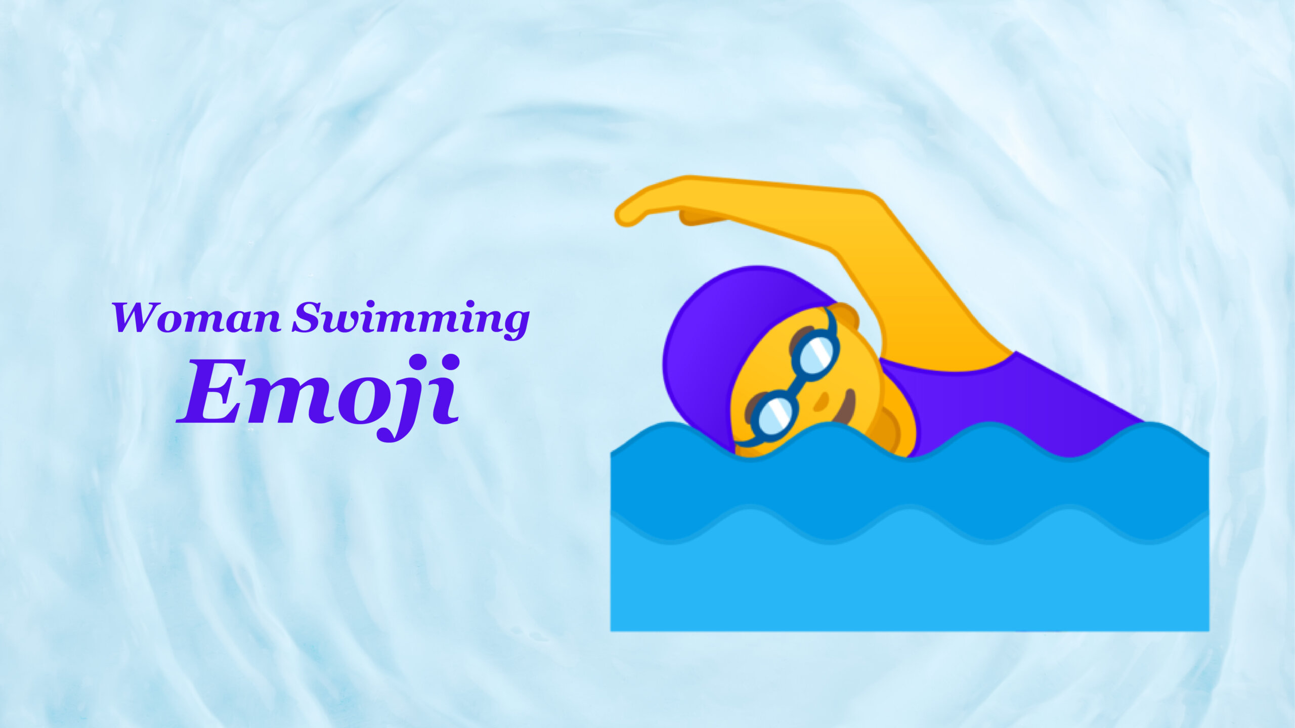 🏊‍♀️ Woman Swimming Emoji ️Copy And Paste 📋 Heatfeed