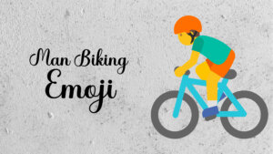 biking emoji