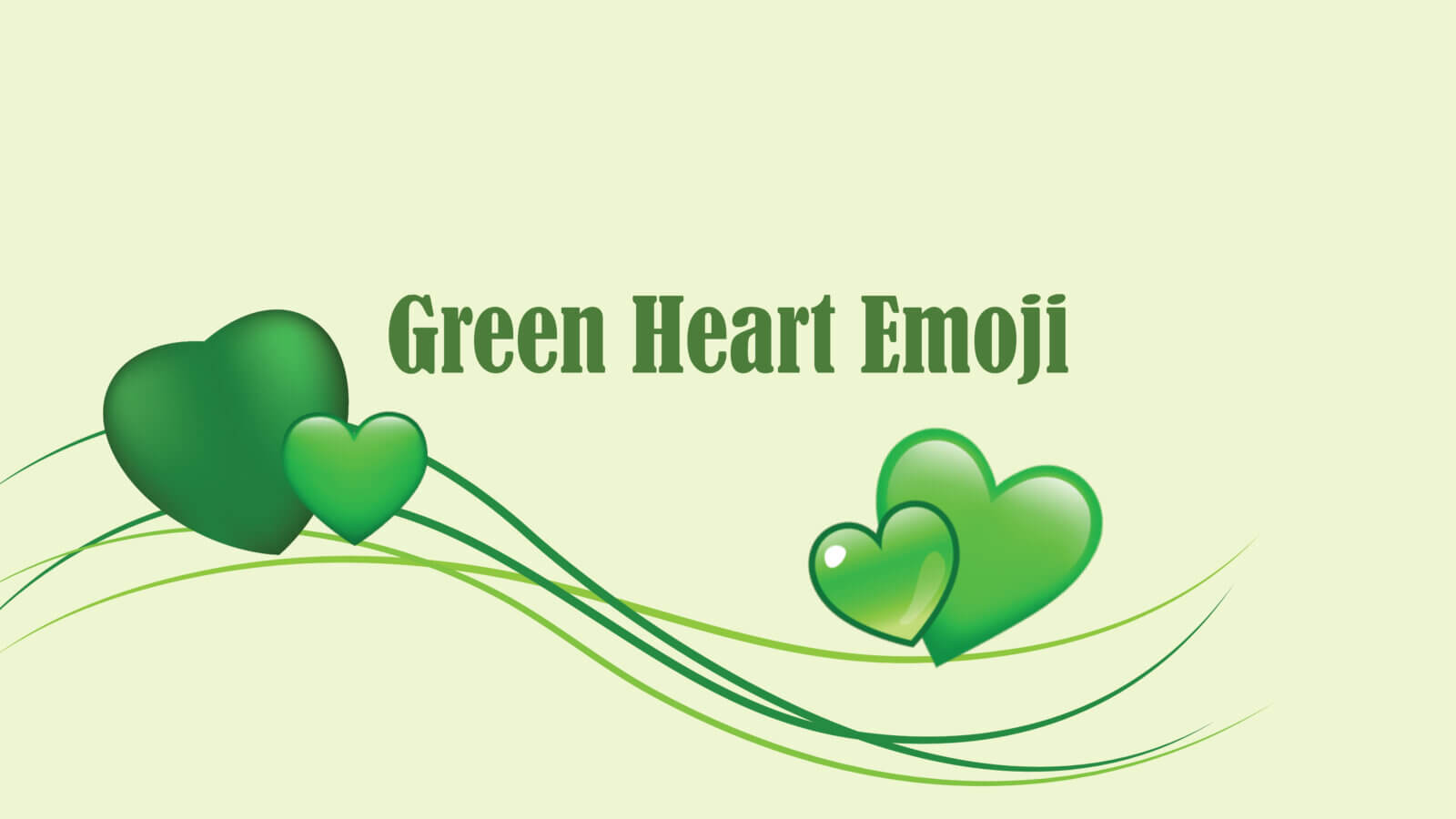 Significado corazón verde