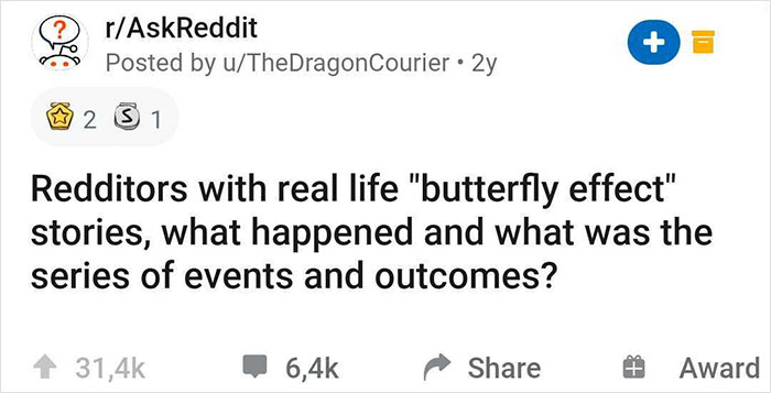 butterfly effects
