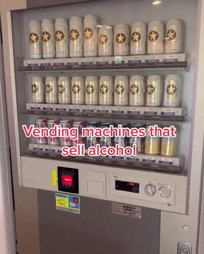 machines sell alcohal