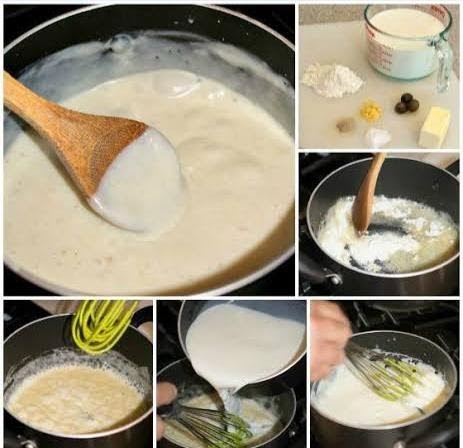 Bechamel Sauce/White Sauce Recipe