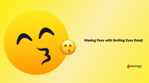 Kissing Face with Smiling Eyes Emoji