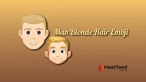 man blonde hair emoji
