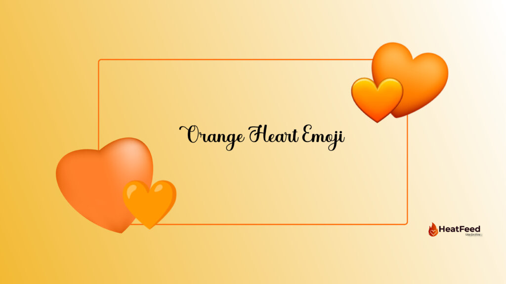 orange heart emoji