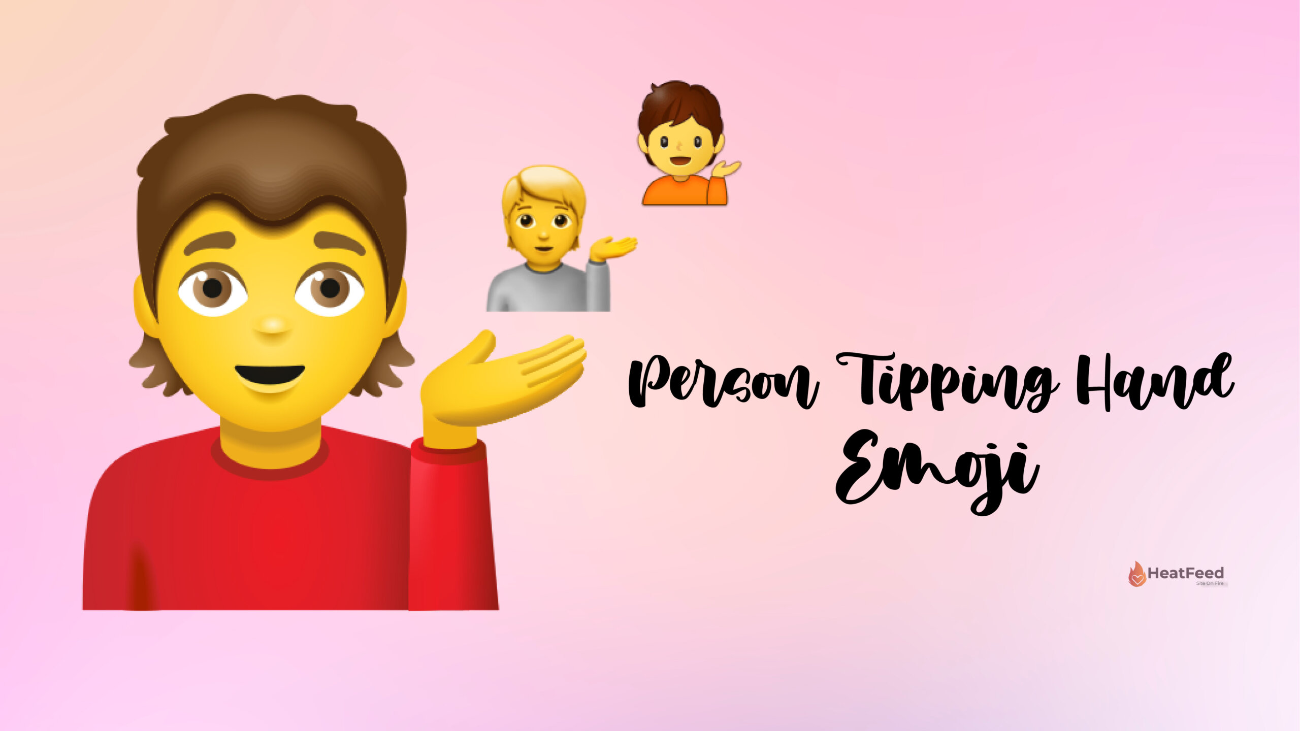 💁‍♀️ Person Tipping Hand emoji Meaning