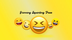Grinning Squinting Face Emoji