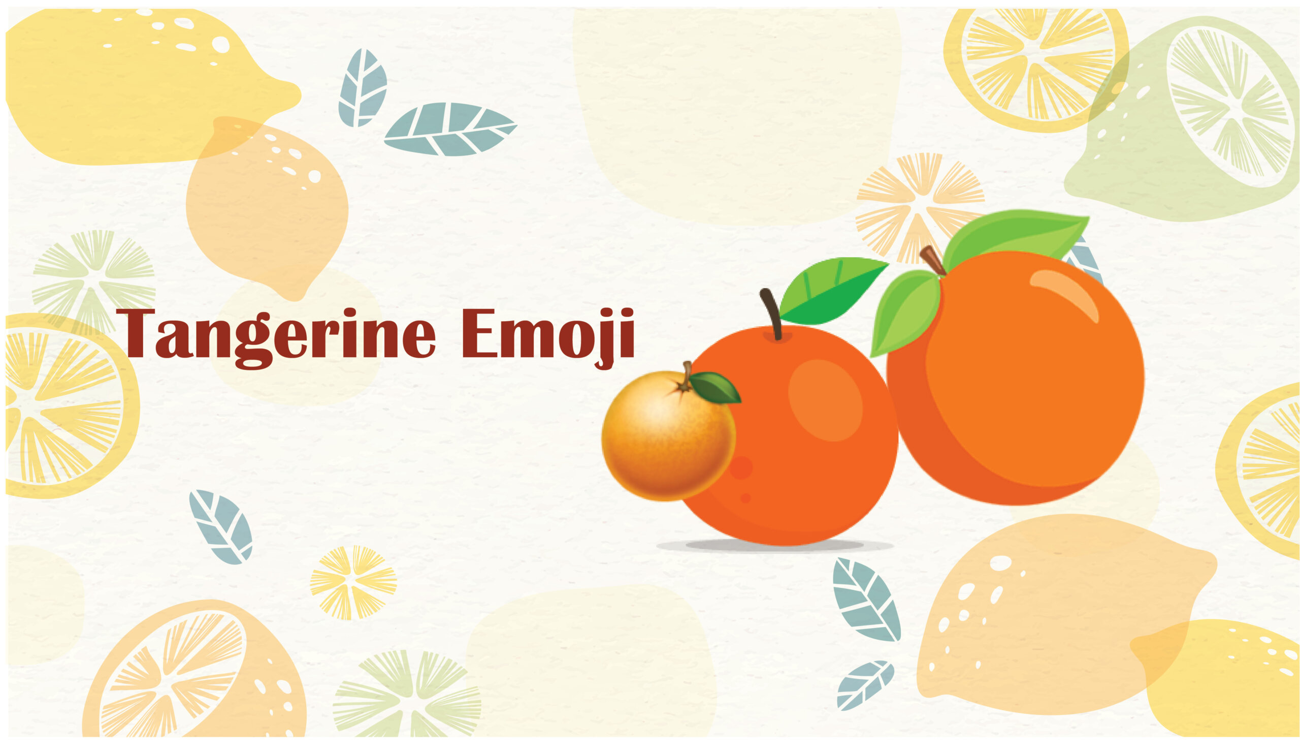 🍊 Tangerine Emoji ️Copy And Paste 📋 Heatfeed