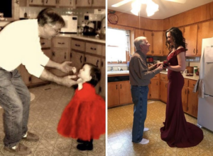 32 Family Photo Recreations To Make You Laugh or Cry