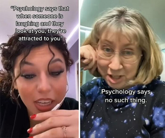 Psychology Professor Is Viral For Debunking Tiktokers Sharing “facts” 