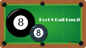 8 ball pool emoji