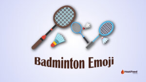 Badminton Emoji