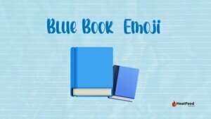 Blue book emoji
