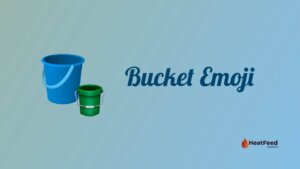 Bucket emoji