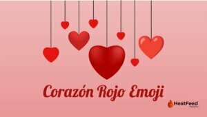 Corazón Rojo emoji