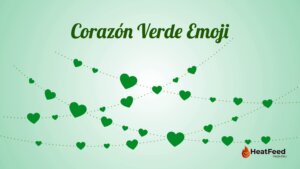Corazón Verde Emoji