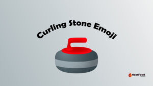 Curling stone emoji