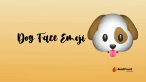 dog face emoji