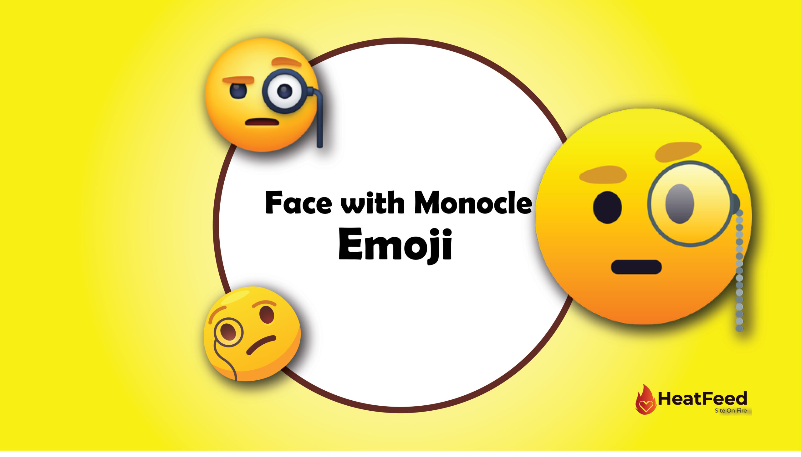 🧐 Face With Monocle Emoji, Monocle Emoji